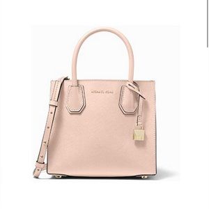 Michael Kors  Mercer Medium Saffiano Leather
Accordion Crossbody Bag